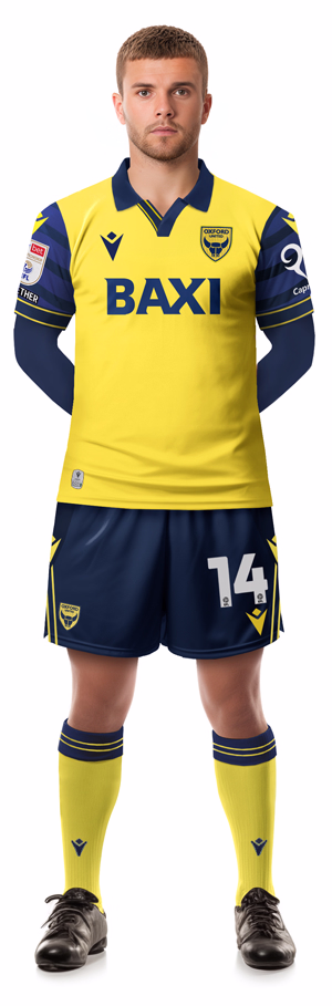 Oxford United 2025 Home Kit