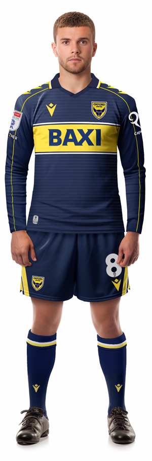 Oxford United 2026 long-sleeved Third Kit